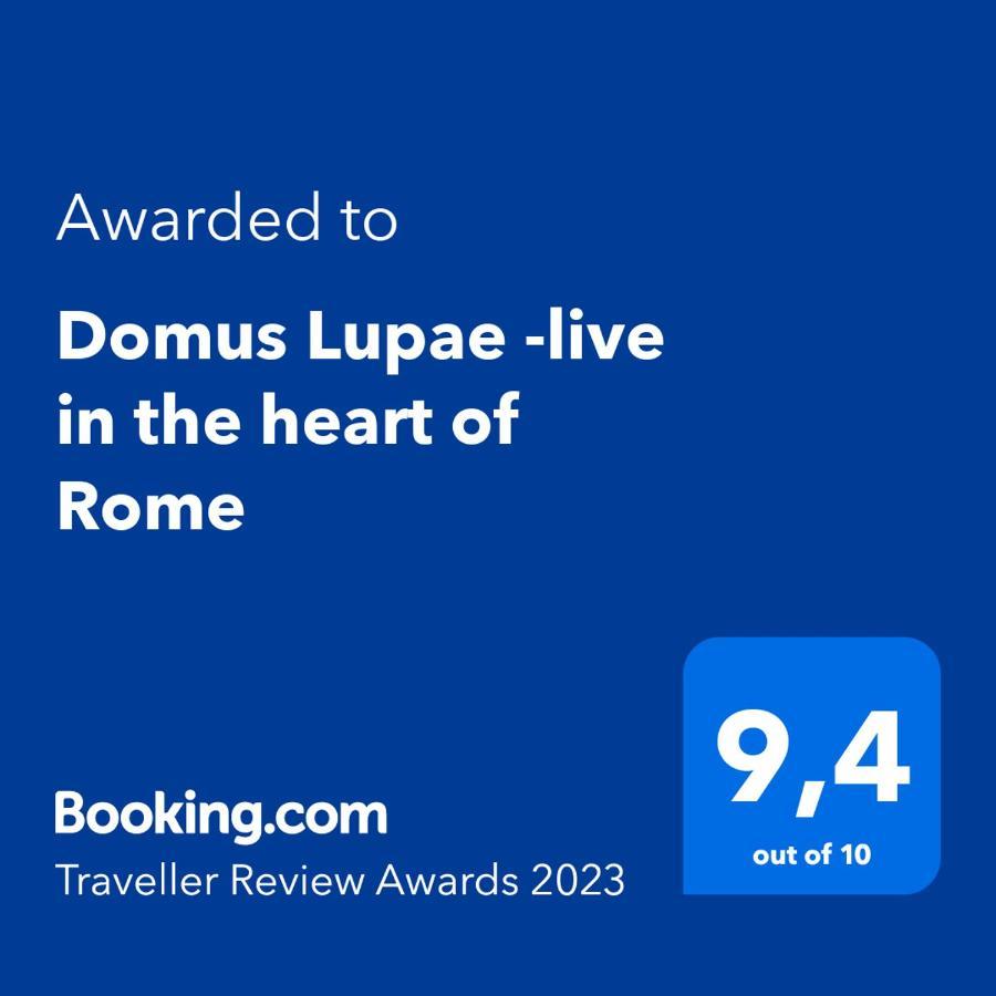 Ferienwohnung Domus Lupae -Live In The Heart Of Rom Exterior foto